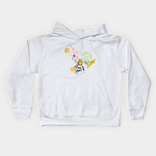 Flowers Kids Hoodie